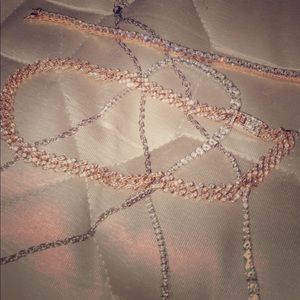 Cz stones and sterling silver